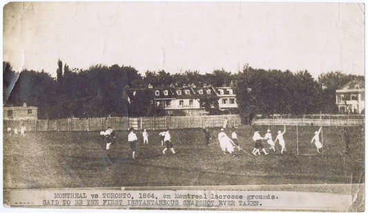 Throw Back Thursday Lacrosse!   The Earliest Lacrosse Action Photograph Ever Taken?