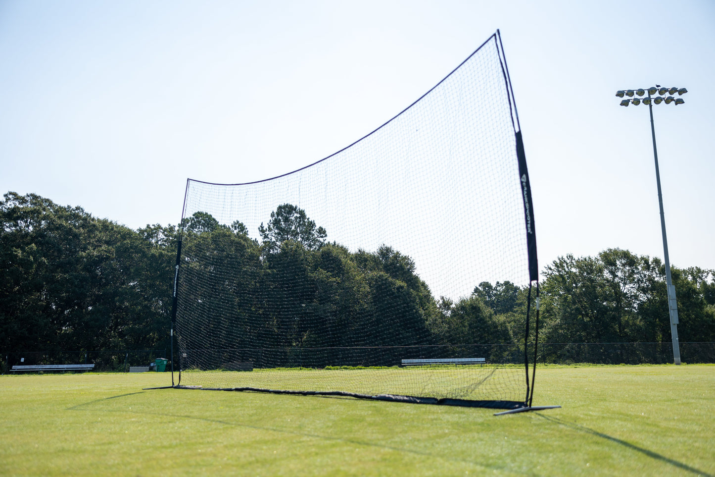 Pop-Up Lacrosse Backstop, 21' x 11' by Crankshooter® - Free Shipping
