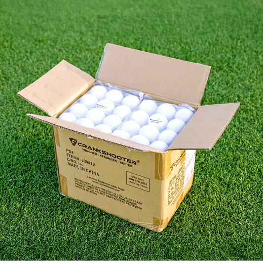 Crankshooter® Official Lacrosse Game Balls, 120 Pack – NFHS, SEI, NOCSAE & NCAA Certified