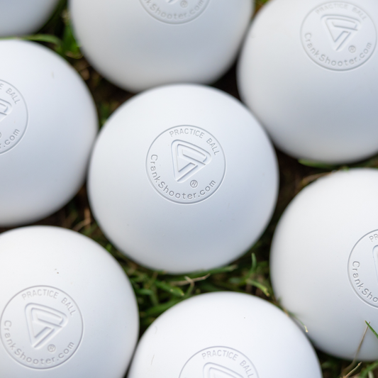 Crankshooter® Practice Lacrosse Balls – 60 Pack – THESE ARE NOT GAME BALLS