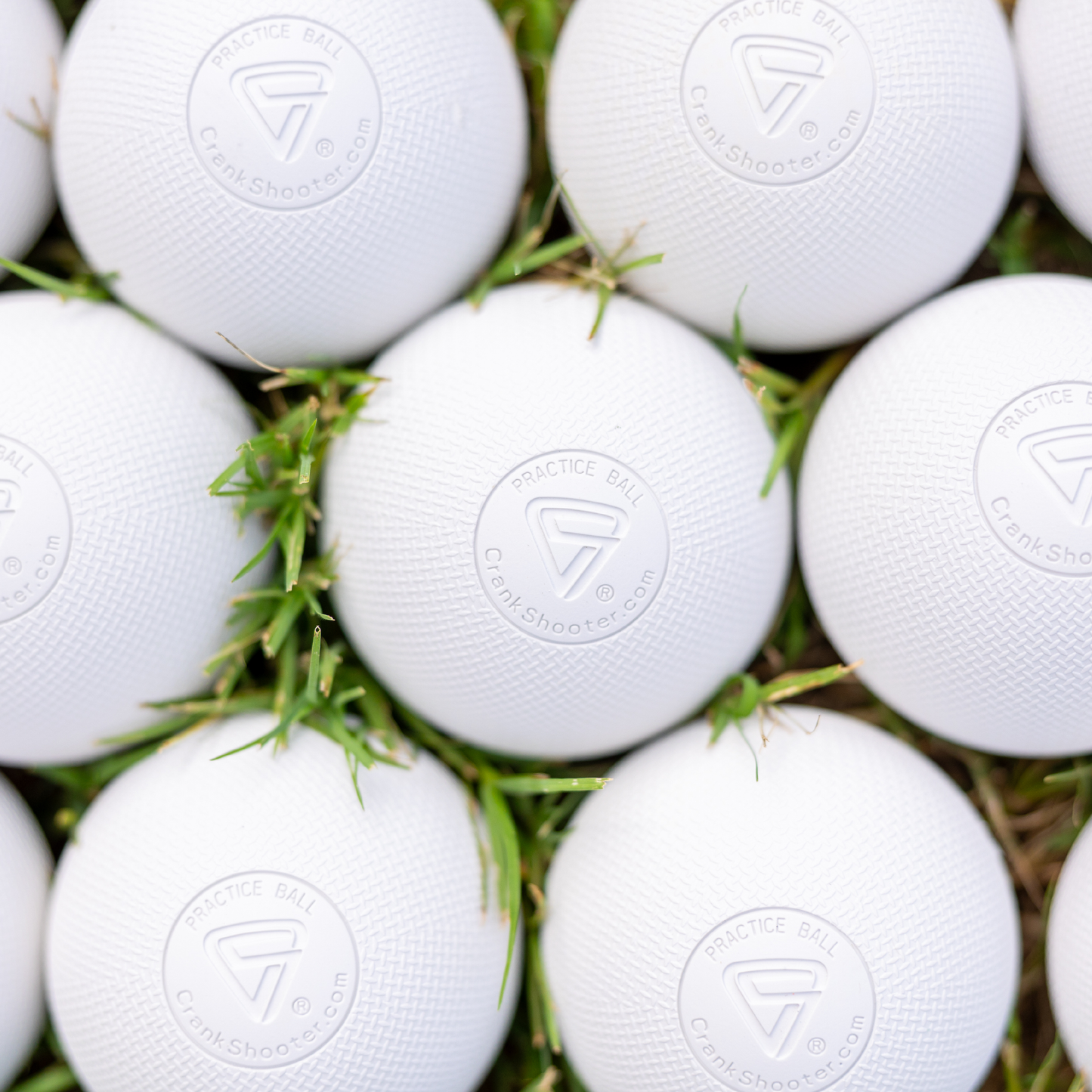 Crankshooter® Lacrosse TX1 Extreme Grip™ PRACTICE Balls - Textured - Qty 24 (2 Dozen) - THESE ARE NOT GAME BALLS