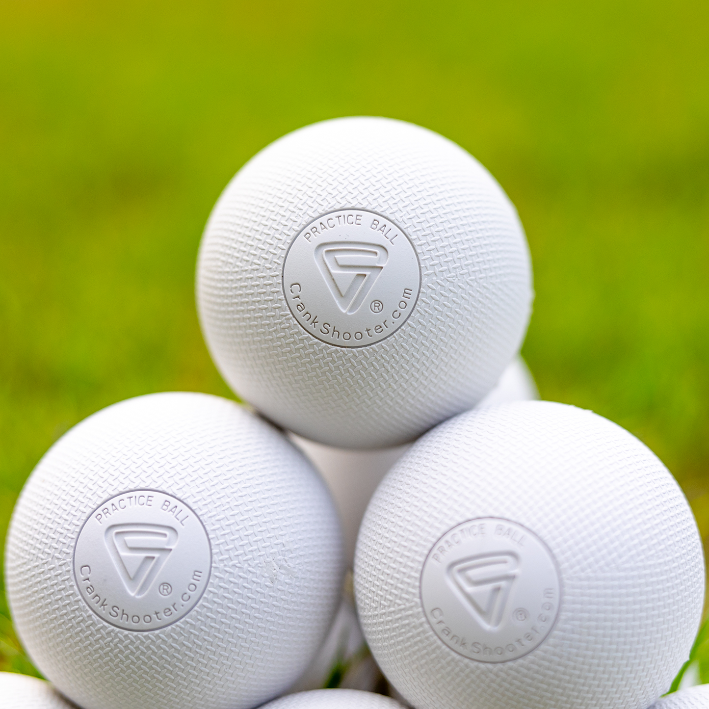 Crankshooter® Lacrosse TX1 Extreme Grip™ PRACTICE Balls - Textured - Qty 24 (2 Dozen) - THESE ARE NOT GAME BALLS