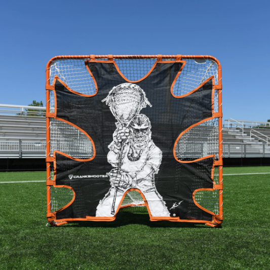 Hi-Impact Lacrosse Shot Trainer for 6'x6'x7' Goal by Crankshooter® - FREE SHIPPING