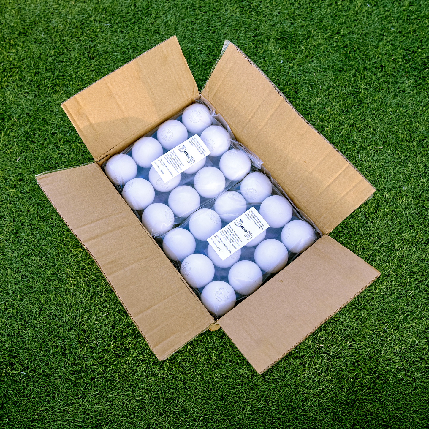 Crankshooter® Lacrosse Game Balls - Qty 120 (1 Case, 10 Dozen) Meets all NFHS/SEI/NOCSAE/NCAA Specifications. Fully Certified.