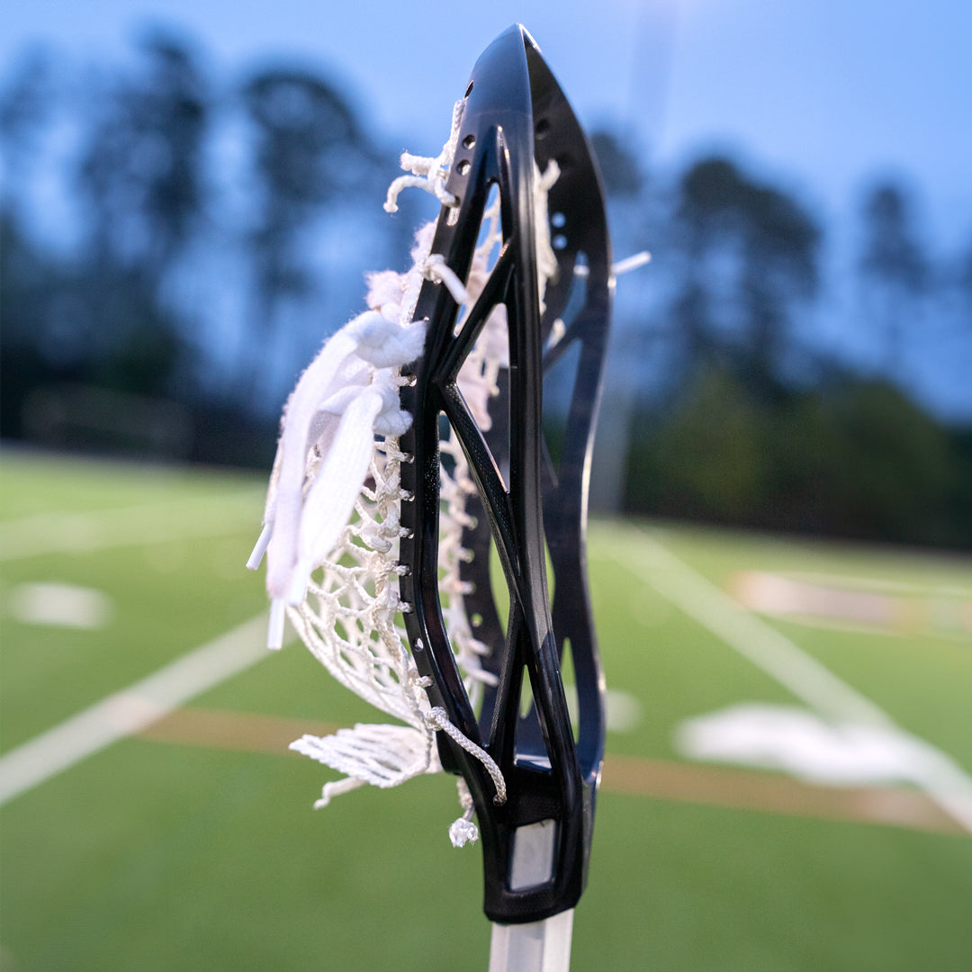 NEW! Crankshooter® TALON Lacrosse Head, Intermediate/Beginner, Fully Strung, Available in White & Black - FREE SHIPPING