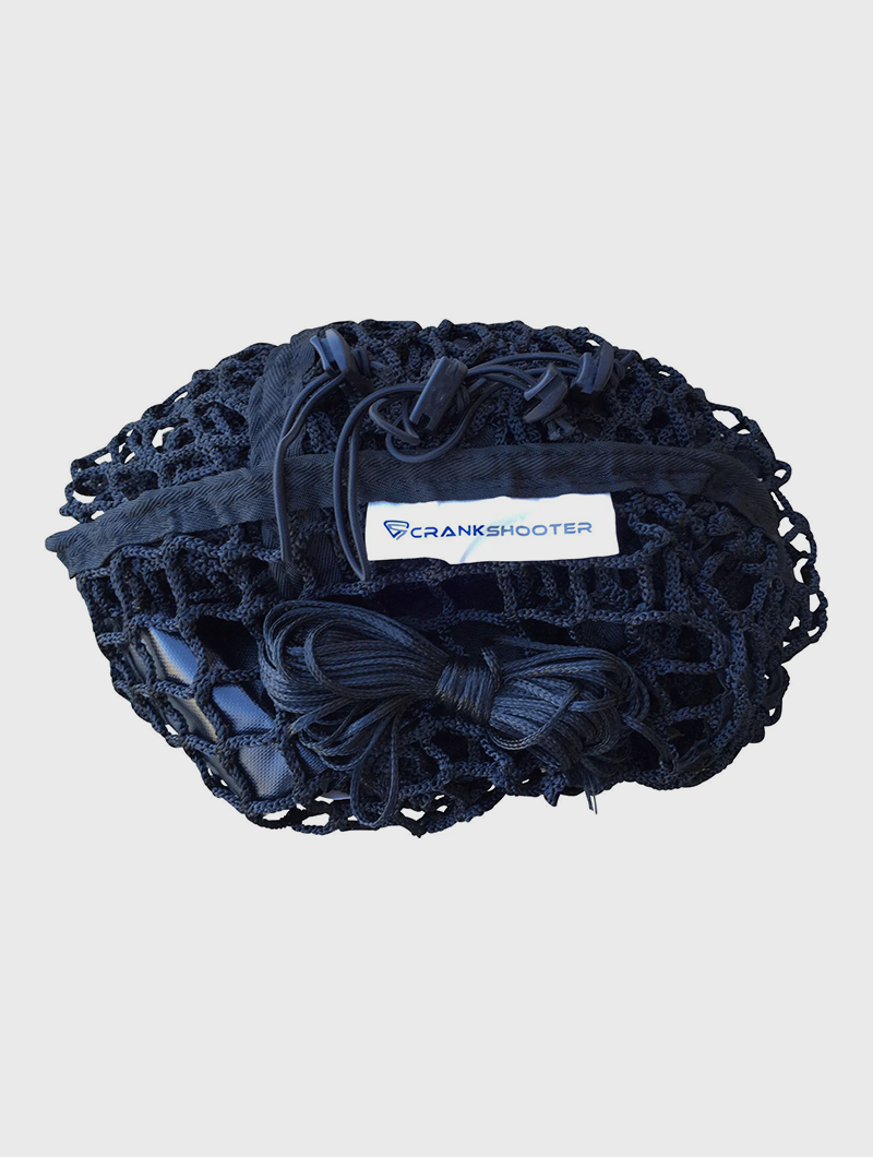 4'6'x 4'x5') 5mm Black Box Lacrosse Net by Crankshooter® - Free Shipping