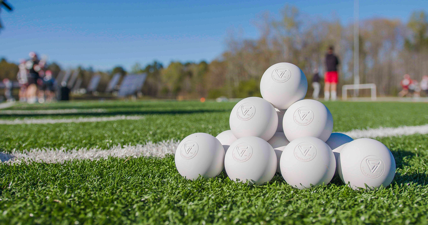 Crankshooter® Lacrosse Game Balls - 1 Dozen Balls.  Meets NFHS/SEI/NOCSAE/NCAA specifications. Fully Certified - FREE SHIPPING