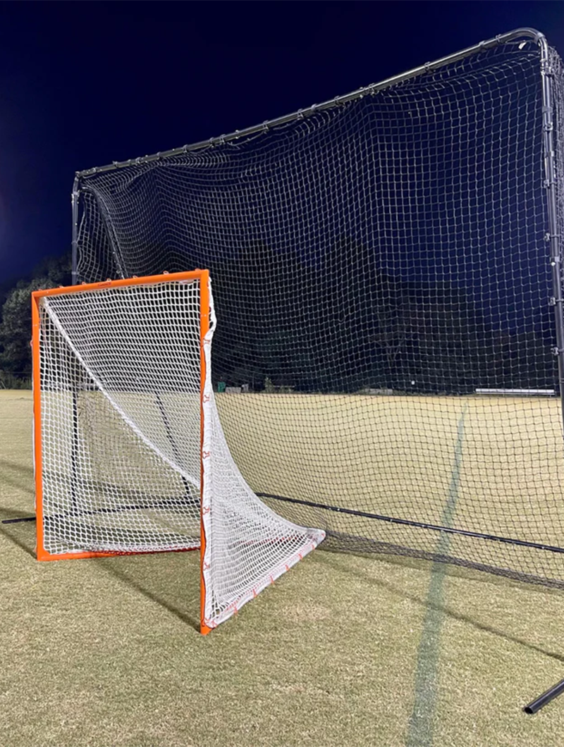 CrankCage Lacrosse Goal Backstop, 14'x10'x 7' by Crankshooter® - Free Shipping