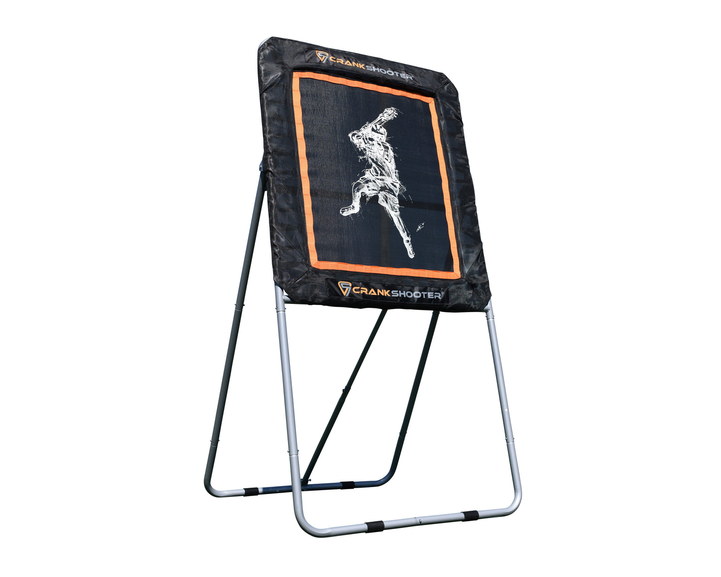 NEW! - Lacrosse Wall by CrankShooter® with weatherproof cover, featuring The Art Of Lax MALE Image (Introductory Price)