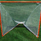 Tournament Lacrosse Goal - 35 lbs, 6'x6'x7' w/ 4mm, 5mm, 6mm or 7mm BLACK NET by Crankshooter® - Free Shipping
