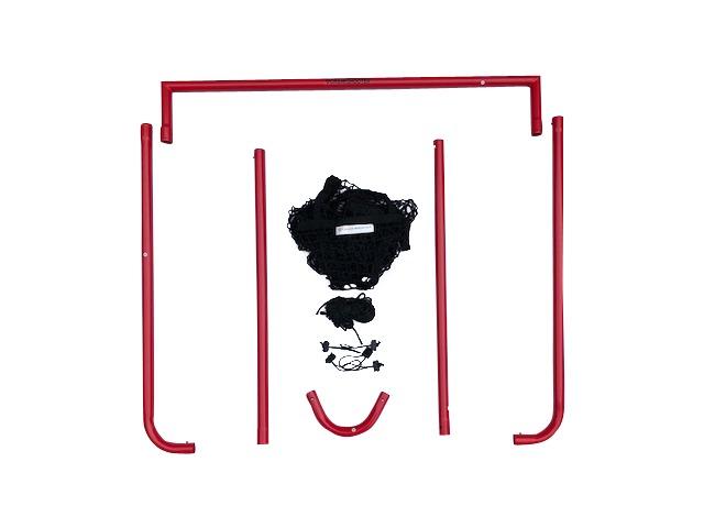 Box Lacrosse Goal, 4'x4'x4', 26 lbs. Includes 5mm Black Net - Free Shipping