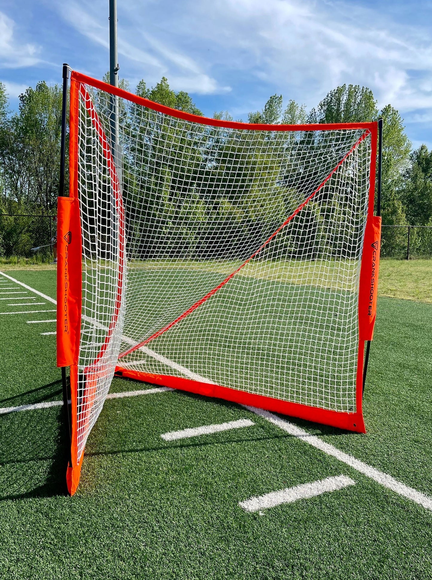 Pop-Up Lacrosse Goal, 6'x 6' or 4'x 4', Quick Setup and Mobile - Free Shipping