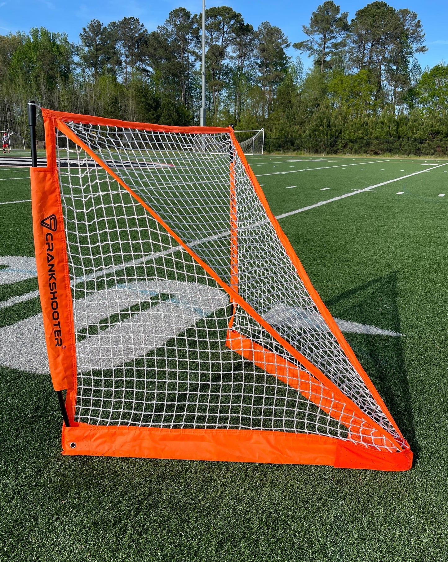Pop-Up Lacrosse Goal, 6'x 6' or 4'x 4', Quick Setup and Mobile - Free Shipping