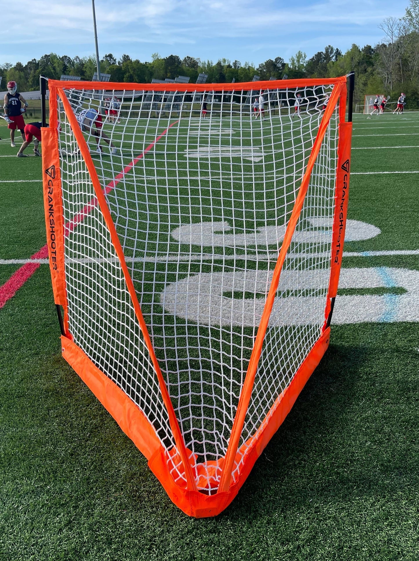 Pop-Up Lacrosse Goal, 6'x 6' or 4'x 4', Quick Setup and Mobile - Free Shipping