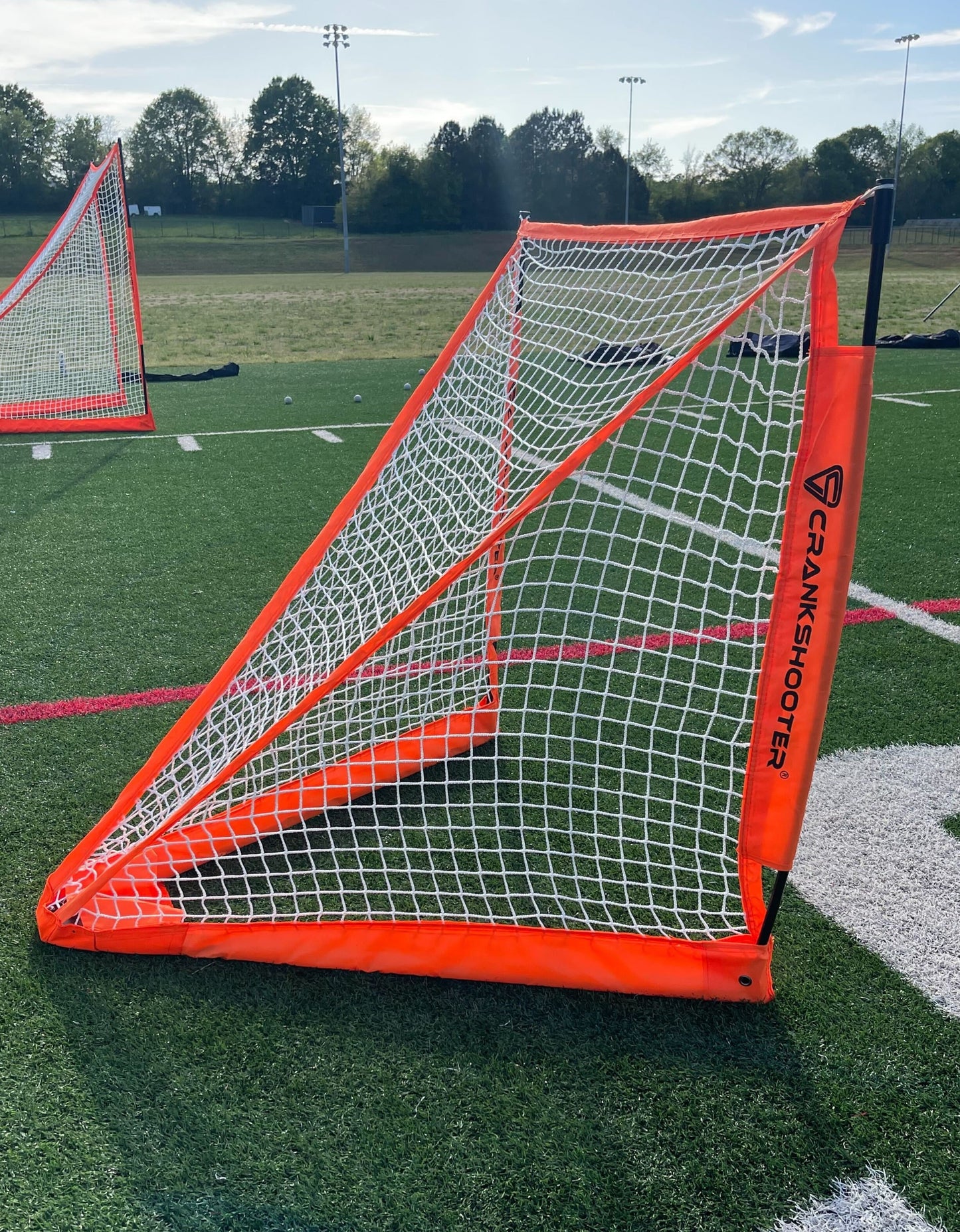 Pop-Up Lacrosse Goal, 6'x 6' or 4'x 4', Quick Setup and Mobile - Free Shipping