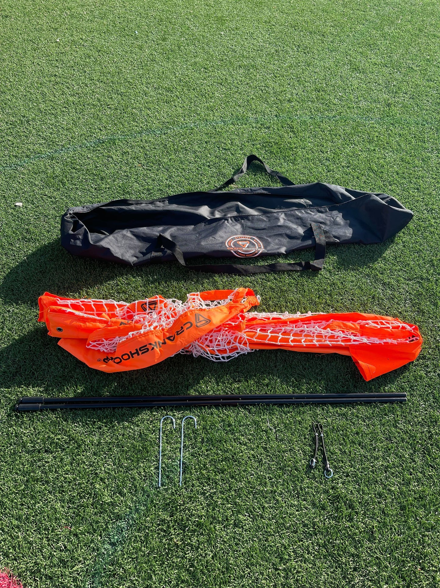 Pop-Up Lacrosse Goal, 6'x 6' or 4'x 4', Quick Setup and Mobile - Free Shipping