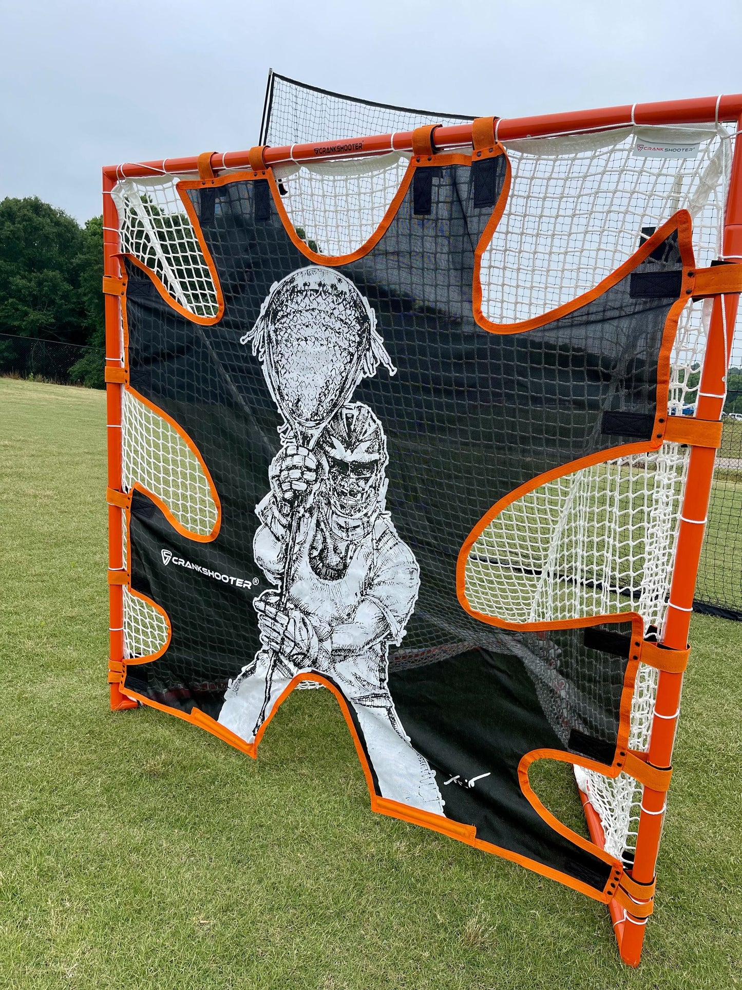 Hi-Impact Lacrosse Shot Trainer for 6'x6'x7' Goal by Crankshooter® - FREE SHIPPING