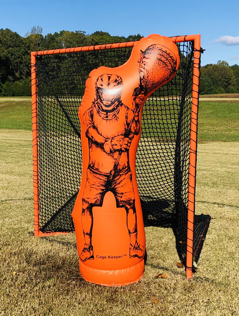 NEW! Cage Keeper™ by Crankshooter® - Inflatable Goalie, Dummy, Shooting Trainer - FREE SHIPPING!