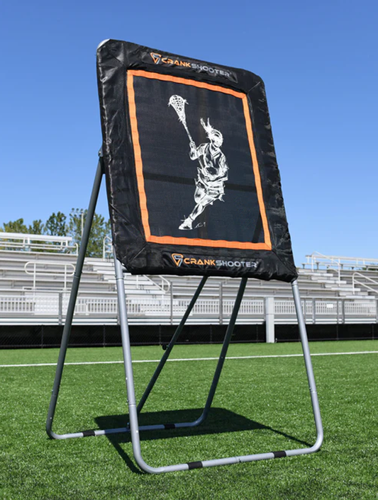 Lacrosse Wall, Rebounder by Crankshooter®, Female Image by Art of Lax