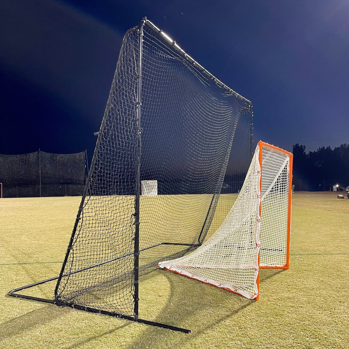 CrankCage Lacrosse Goal Backstop, 14'x10'x 7' by Crankshooter® - Free Shipping