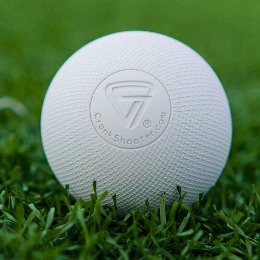 Crankshooter® TX1 Extreme Grip™ Elite Lacrosse Game Balls - Textured - Qty 120 (1 Case, 10 Dozen) Meets all NFHS/SEI/NOCSAE/NCAA Specifications. Fully Certified.