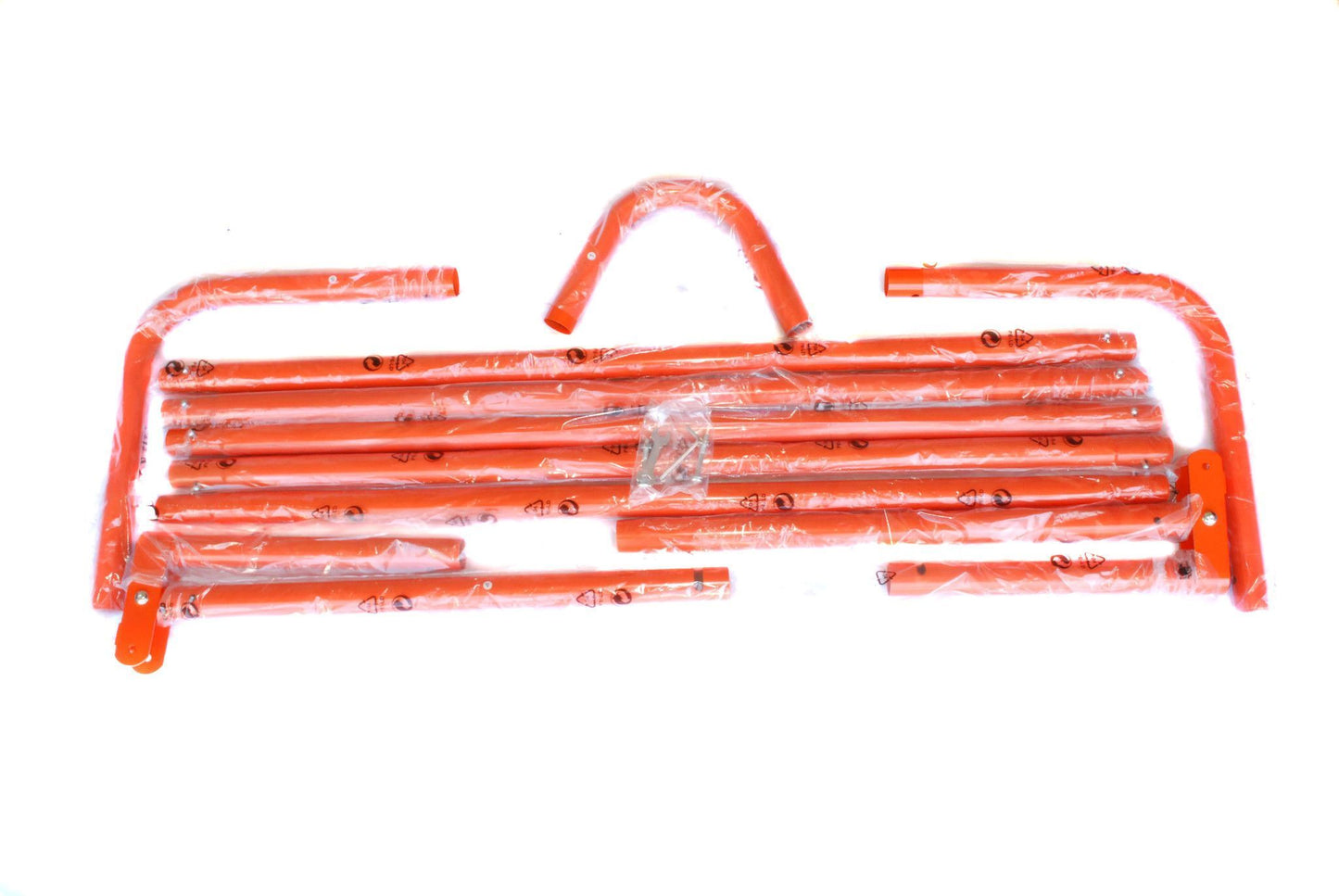 Folding Lacrosse Goal - 30 lbs, 6'x6'x7' by Crankshooter® Included w/ 4mm, 5mm or 6mm White Net - FREE Shipping.