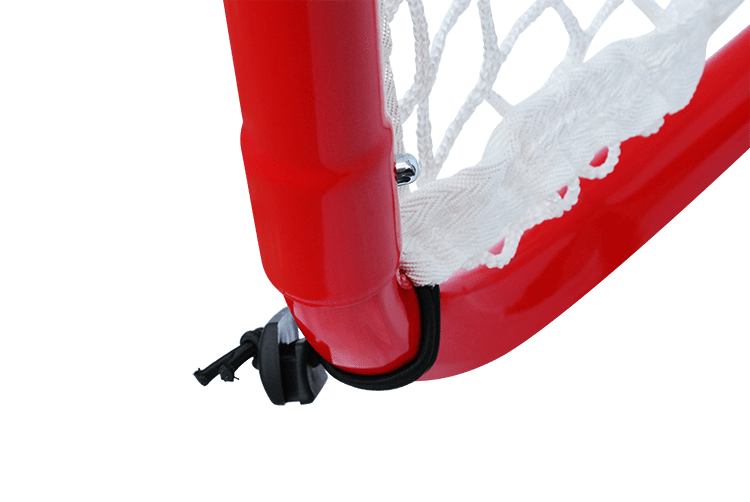 PAIR (2x) of Lacrosse Goals - 4x4x4 BOX Lacrosse Goals 26 lbs each - INCLUDES 2x 5mm White or Black Crankshooter® Nets - FREE SHIPPING