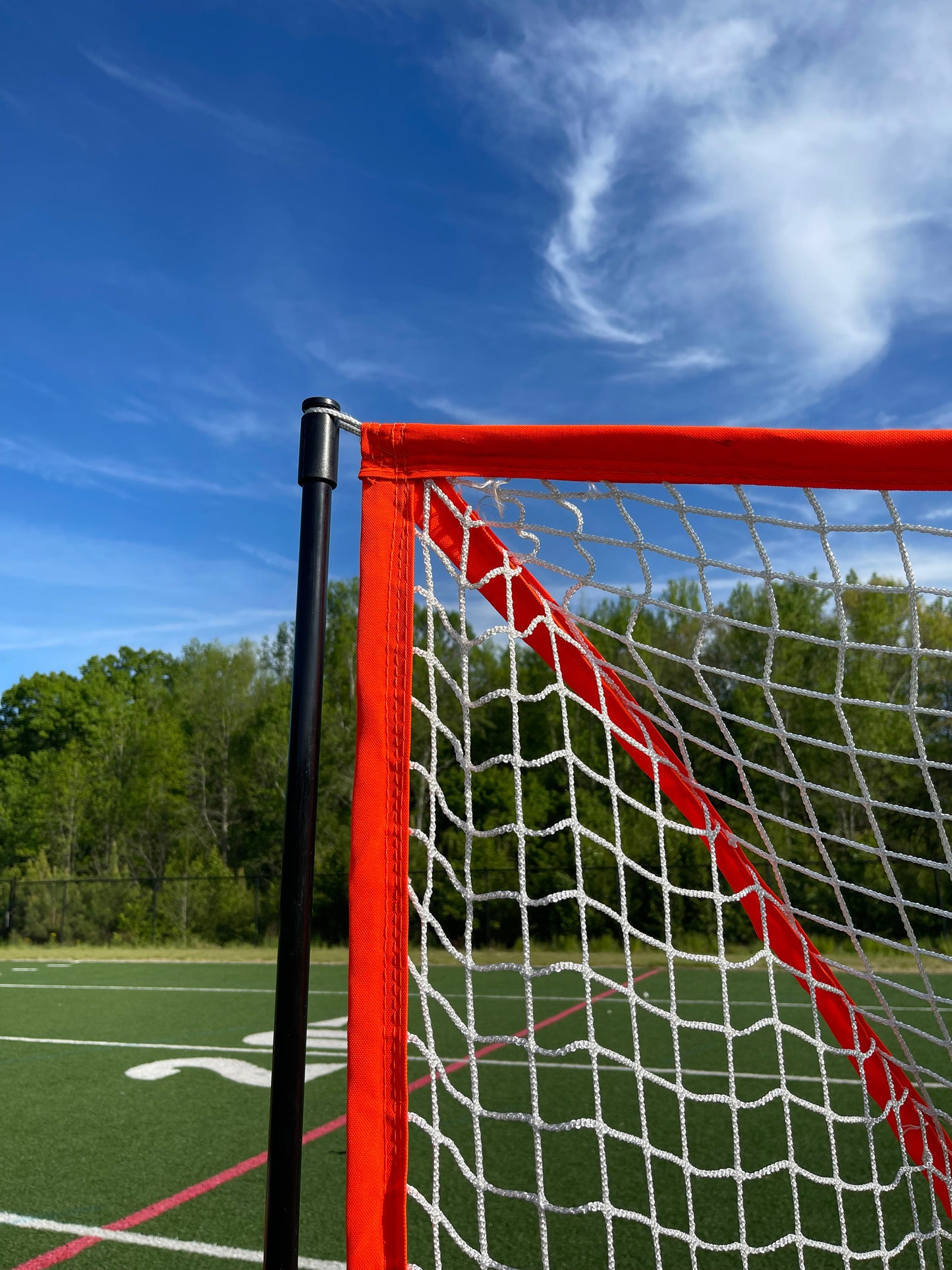 Pop-Up Lacrosse Goal, 6'x 6' or 4'x 4', Quick Setup and Mobile - Free Shipping