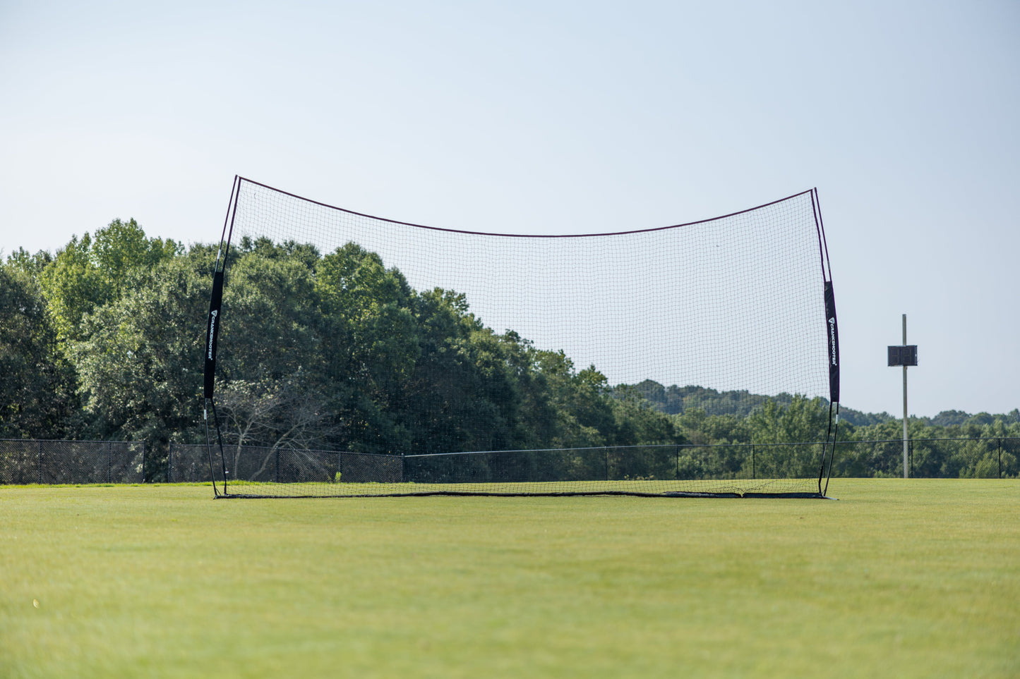 Pop-Up Lacrosse Backstop, 21' x 11' by Crankshooter® - Free Shipping