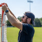 NEW! QUICK CLIP™ Tournament Lacrosse Goal, With Quick Attach Netting, Attaches in 90 seconds, Includes 5mm or 6mm White Net - Free Shipping
