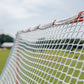 NEW! QUICK CLIP™ Tournament Lacrosse Goal, With Quick Attach Netting, Attaches in 90 seconds, Includes 5mm or 6mm White Net - Free Shipping