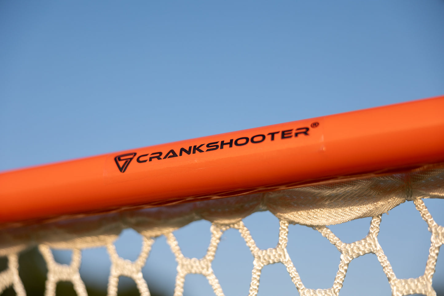 NEW! 6mm or 7mm STINGER 'Hexagon' Lacrosse Net, 6'x6'x7', Available in White & Black, 120 ft Lacing Cord & Bungees, by Crankshooter® USA LACROSSE/NCAA APPROVED (DOUBLE LIFESPAN) - FREE SHIPPING