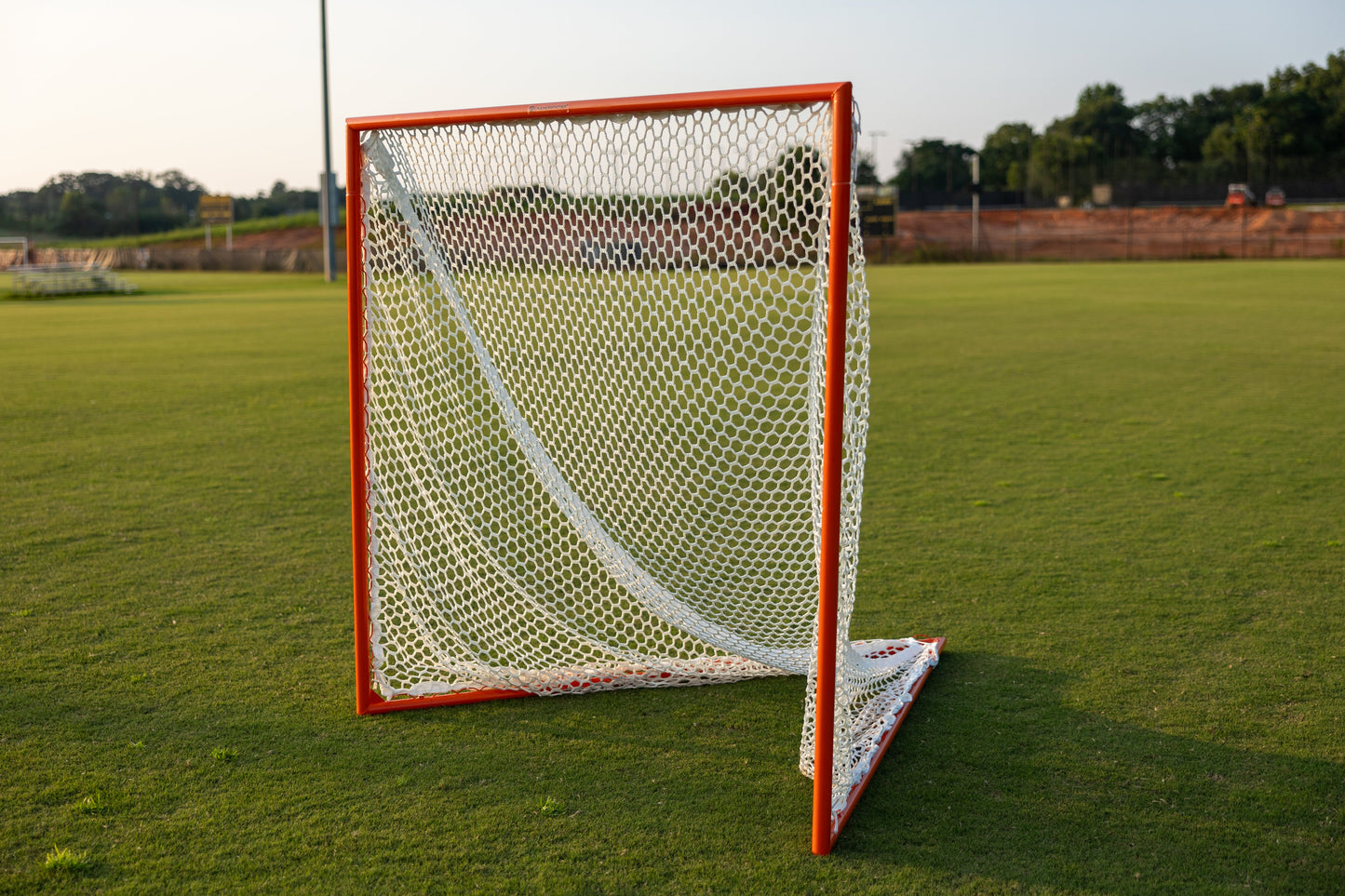 NEW! 6mm or 7mm STINGER 'Hexagon' Lacrosse Net, 6'x6'x7', Available in White & Black, 120 ft Lacing Cord & Bungees, by Crankshooter® USA LACROSSE/NCAA APPROVED (DOUBLE LIFESPAN) - FREE SHIPPING