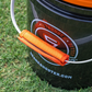Lacrosse Ball Bucket by Crankshooter®, Includes 12, 24, 36, 48 or 60 qty. White, Yellow, Green or Orange Fully Certified Lacrosse Balls, Padded Lid & Handle - Free Shipping