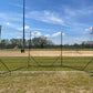 NEW! - Backstop CURV 10' x 30' Adjustable Angle System w/3mm knotted poly net by CrankShooter®   FREE SHIPPING