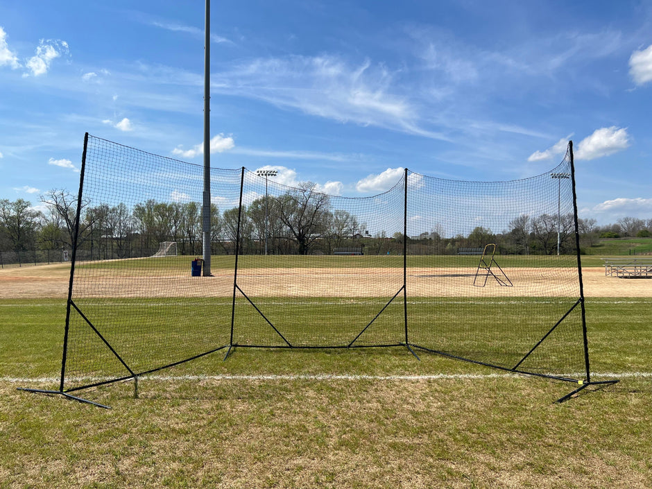 Lacrosse Backstop Systems & Netting by CrankShooter