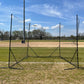 NEW! - Backstop CURV 10' x 30' Adjustable Angle System w/3mm knotted poly net by CrankShooter®   FREE SHIPPING