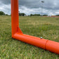 Tournament Lacrosse Goal, 6'x6'x7', 35 lbs. Includes 4mm - 7mm White or Black Net - Free Shipping