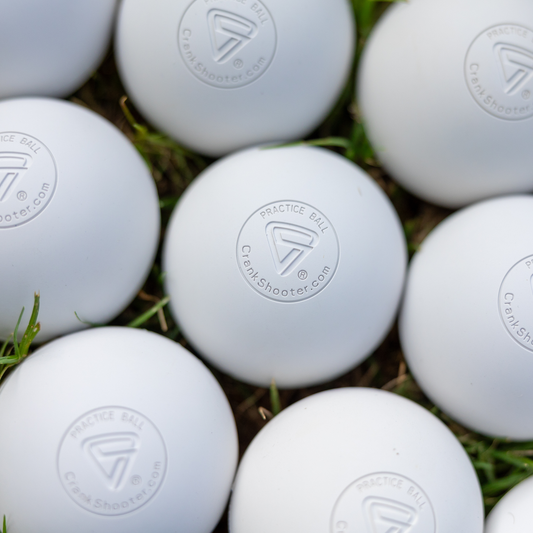 Crankshooter® Practice Lacrosse Balls – 120 Pack – THESE ARE NOT GAME BALLS