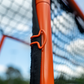 NEW! QUICK CLIP™ Tournament Lacrosse Goal, With Quick Attach Netting, Attaches in 90 seconds, Includes 6mm Black Net - Free Shipping