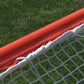 Official Box Lacrosse Game Goal, 4'x4'x5', Flat Base With Lacing Rails, 68 lbs. Includes 5mm, 6mm or 7mm Net - Free Shipping