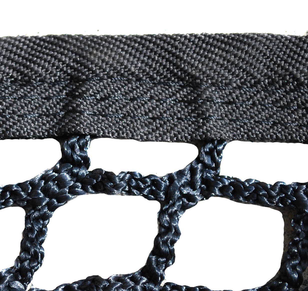 (4'6"ft x 4' x 5ft) 5mm Black BOX Lacrosse Net by Crankshooter® - FREE Shipping