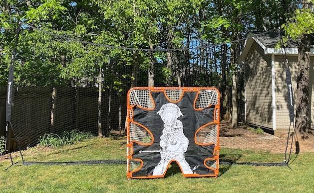 Pop-Up Backstop 21' x 11' & Backyard Goal With 4mm Net COMBO - Most Popular Combo - FREE SHIPPING