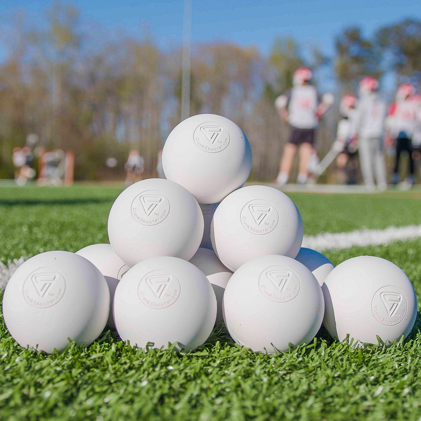 Crankshooter® Lacrosse Game Balls - Qty 60 (1/2 Case) Meets NFHS/SEI/NOCSAE/NCAA Specifications. Fully Certified.