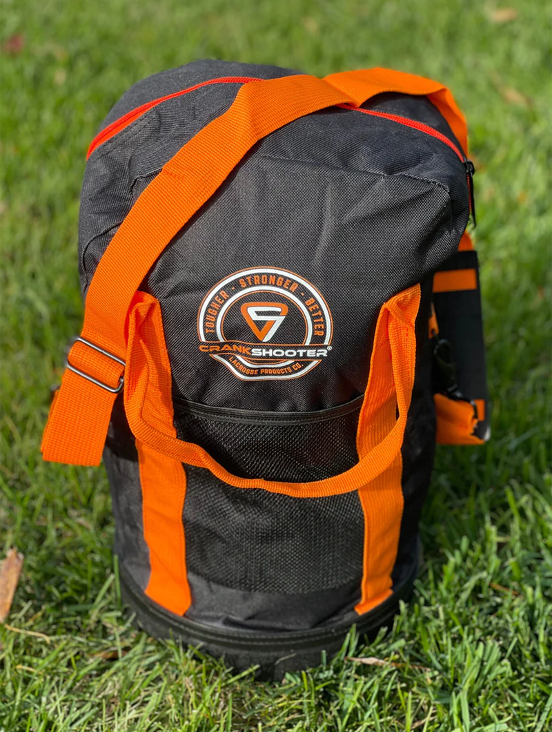 Lacrosse Ball Bag by Crankshooter® Holds Up To 75 Balls - Free Shipping