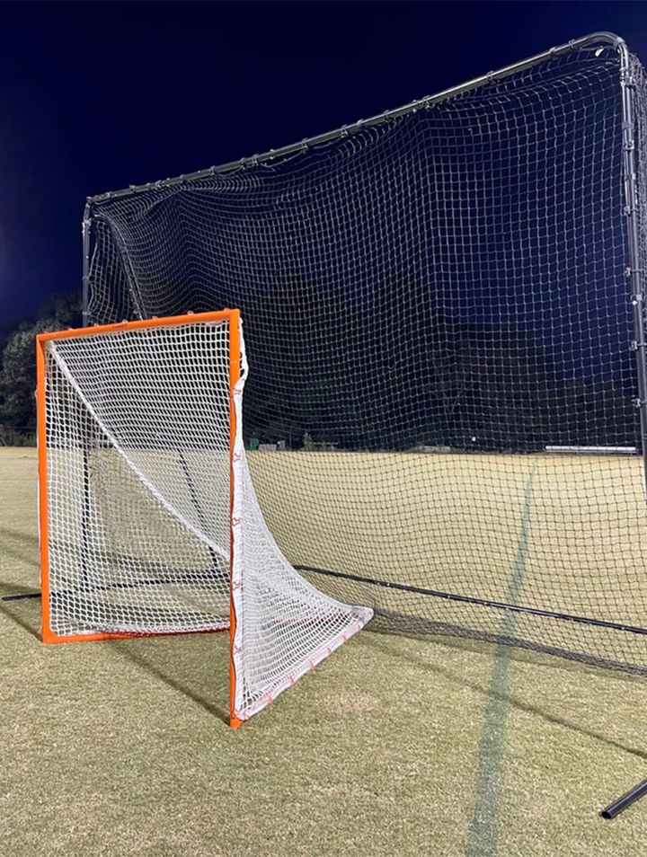 Lacrosse Backstop Systems & Netting by CrankShooter