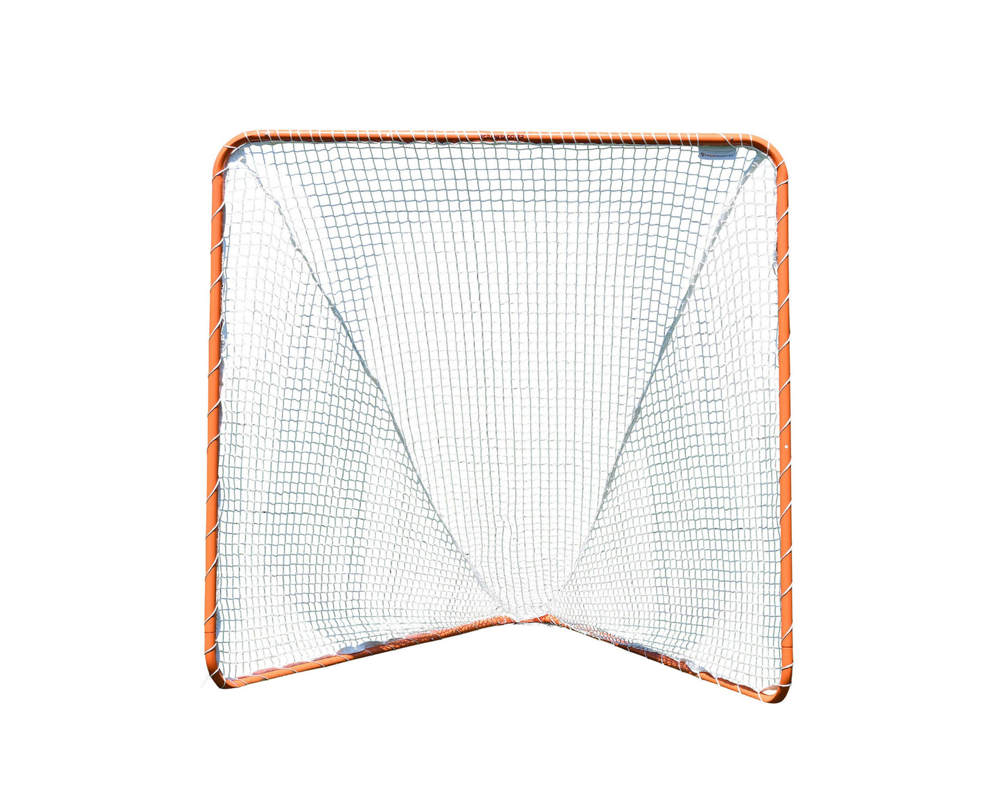 Backyard/Youth Practice Lacrosse Goal & 4mm Net COMBO Practice Goal  6'x6'x7' by CrankShooter® 21 lbs - INCLUDES TOUGH 4MM White Net - Free Shipping