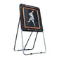 NEW! - Lacrosse Wall by CrankShooter® with weatherproof cover, featuring The Art Of Lax MALE Image (Introductory Price)