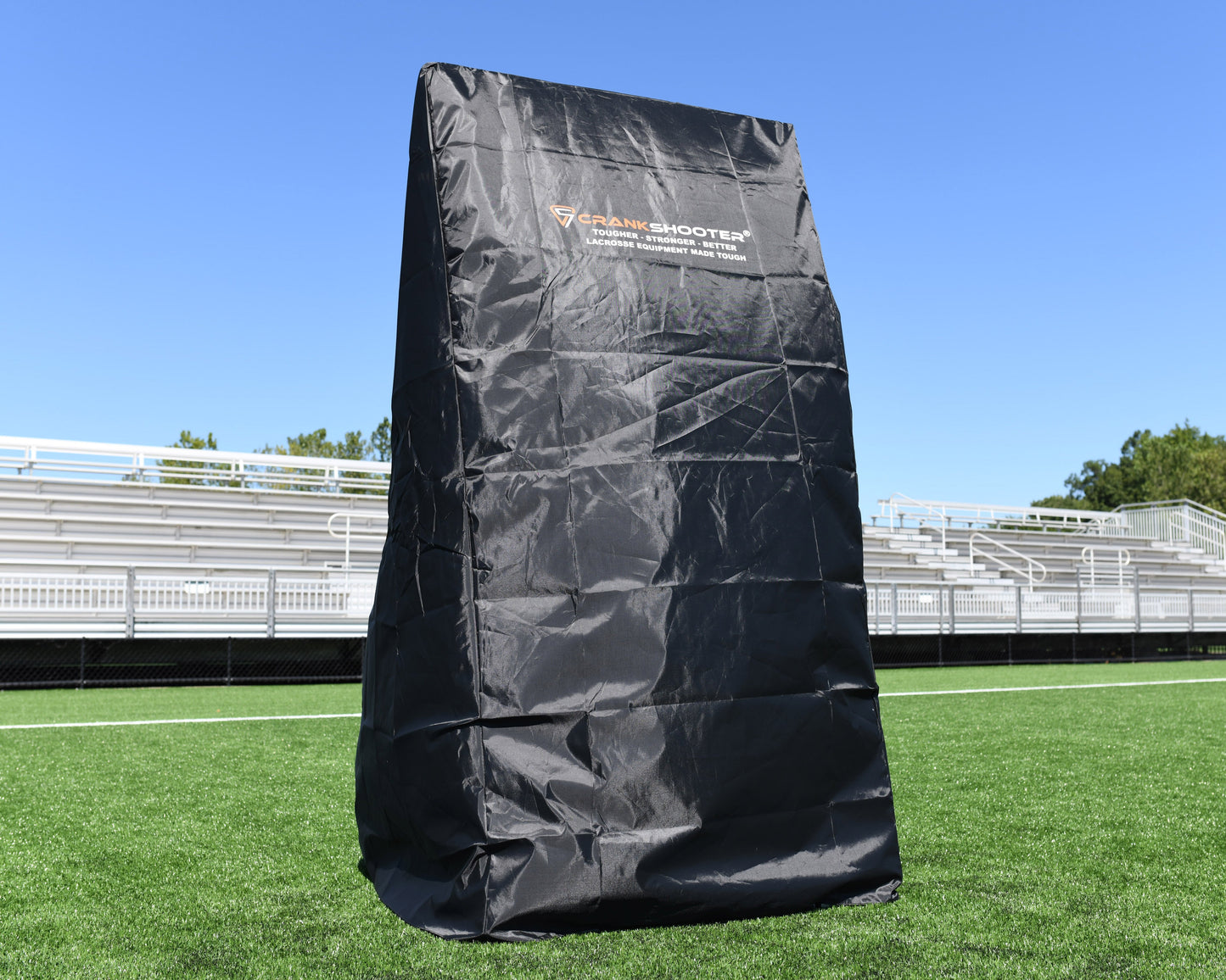Lacrosse Wall, Rebounder by Crankshooter®, Male Image by Art of Lax