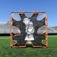 Hi-Impact Lacrosse Shot Trainer for 6'x6'x7' Goal by Crankshooter® - FEMALE GOALIE - Triple Stitching - FREE Shipping